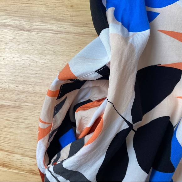 SEAFOLLY "In The Jungle" Multicoloured Floral Print Maxi Slip Dress Size XL 14 - Picture 10 of 12